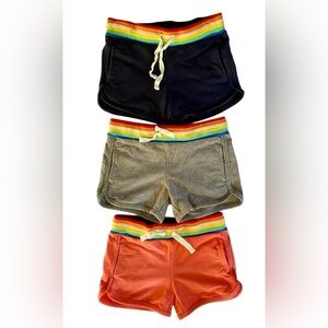 Primary Track Short with Rainbow Trim - Bundle of 3 - Size 2T & 3T